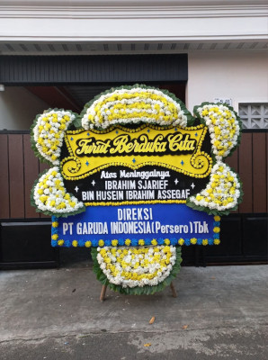Papan Bunga Duka di Kebo