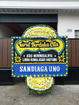 Papan Bunga Duka di Kebo